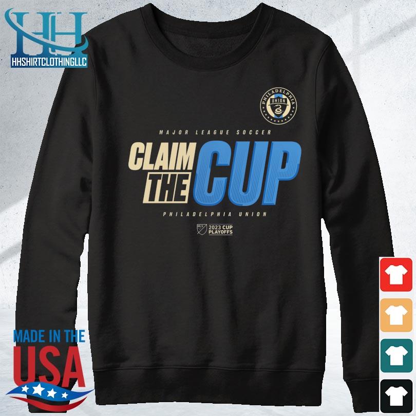 Philadelphia Union Mls Claim The 2023 Cup Playoffs T-shirt,Sweater, Hoodie,  And Long Sleeved, Ladies, Tank Top