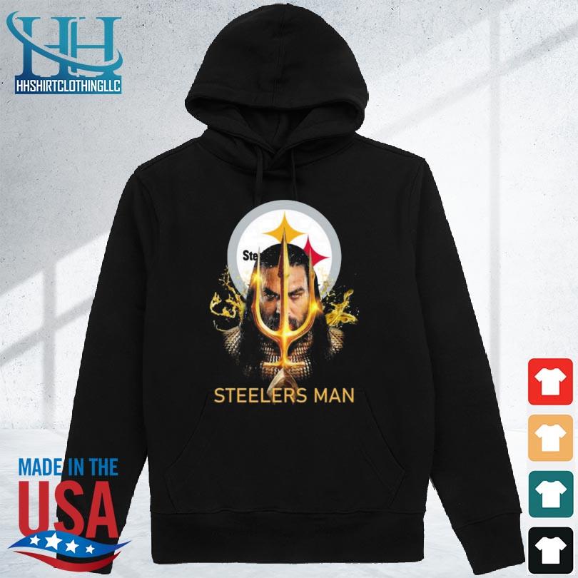 Pittsburgh Steelers Aquaman Steelers man logo shirt, hoodie, sweater, long  sleeve and tank top