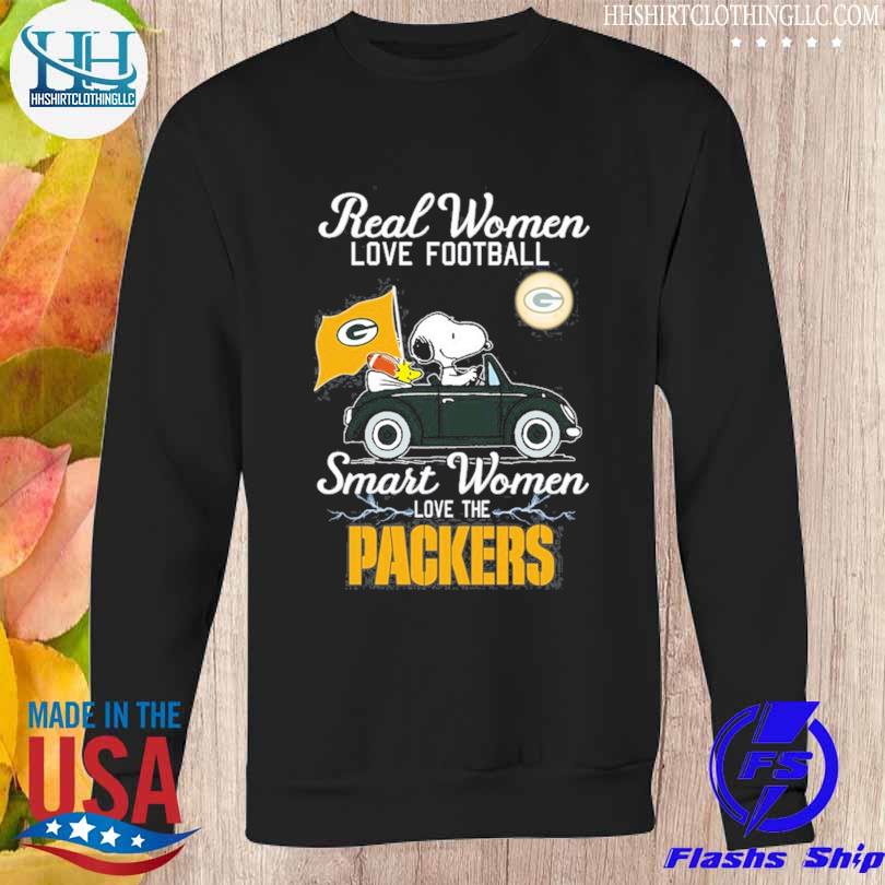 Snoopy And Woodstock Driving Car Green Bay Packers Shirt - High-Quality  Printed Brand