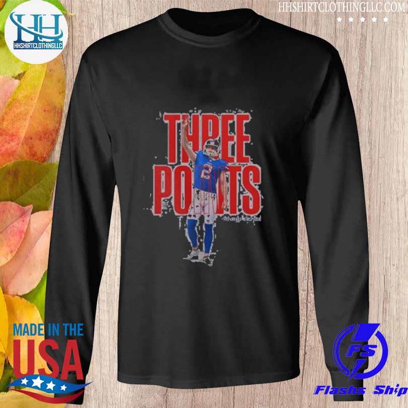 Official Three Points For Tyler Bass Buffalo Bills Vs New York Jets Shirt,  hoodie, sweater, long sleeve and tank top