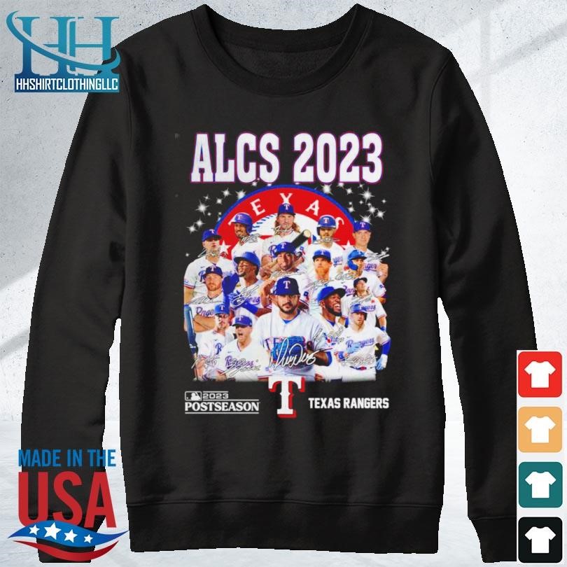 Texas Rangers T-Shirt 2023 Alcs Post Season - ShirtsOwl Office