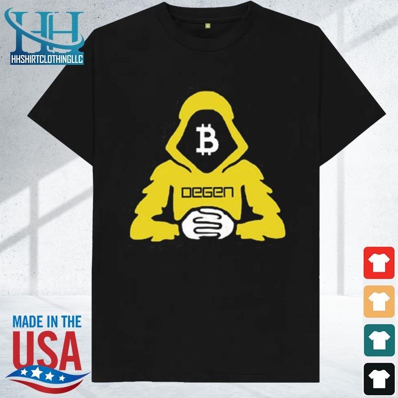 Bitcoin degen 2023 shirt