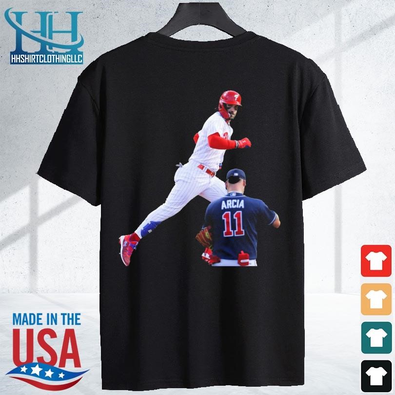 Phillies Bryce Harper Stare Down Arcia Shirt, hoodie, sweater, long sleeve  and tank top