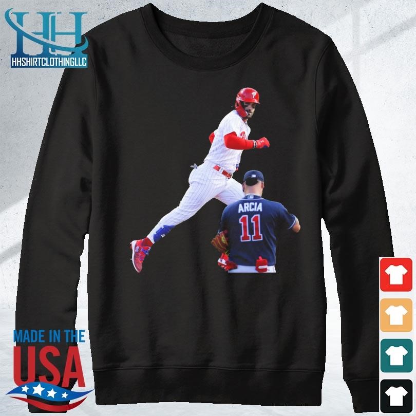 Phillies Bryce Harper Stare Down Arcia Shirt, hoodie, sweater, long sleeve  and tank top