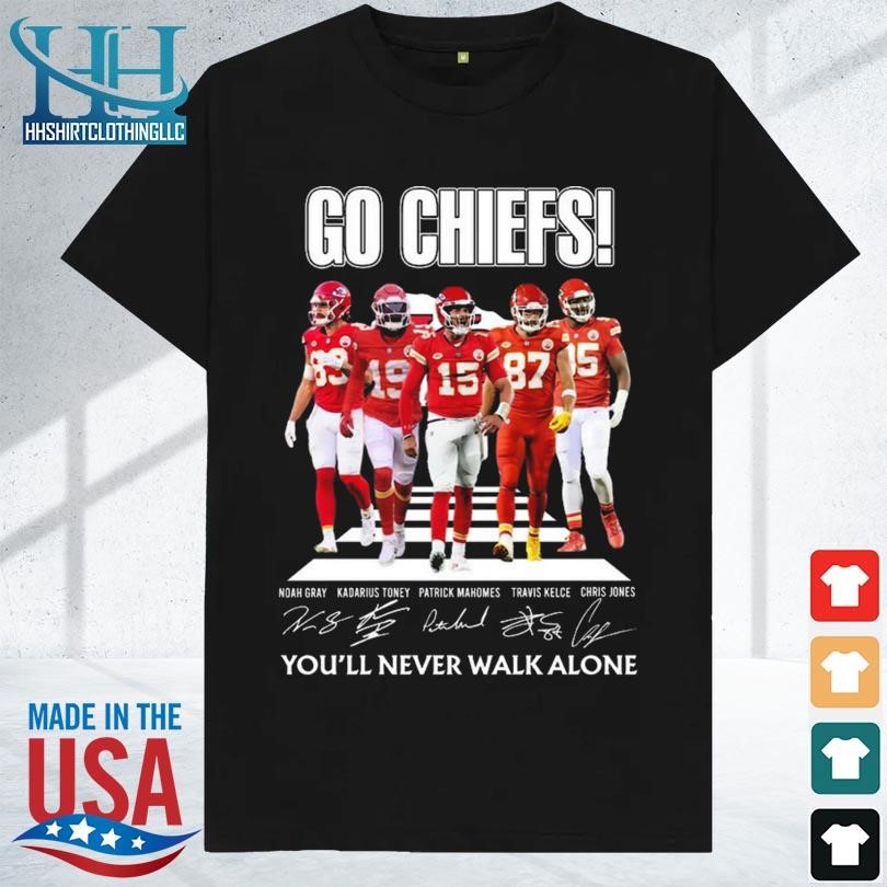 Official Kansas City Chiefs team abbey road signatures shirt, hoodie,  sweater, long sleeve and tank top