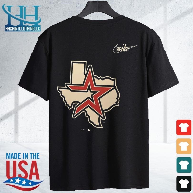 Houston Astros Alternate Cooperstown Logo T-shirt - Pvhfashion