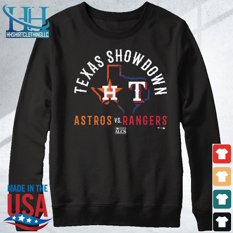 Houston Astros Vs Texas Rangers 2023 Alcs Matchup Texas Showdown T-shirt -  Shibtee Clothing