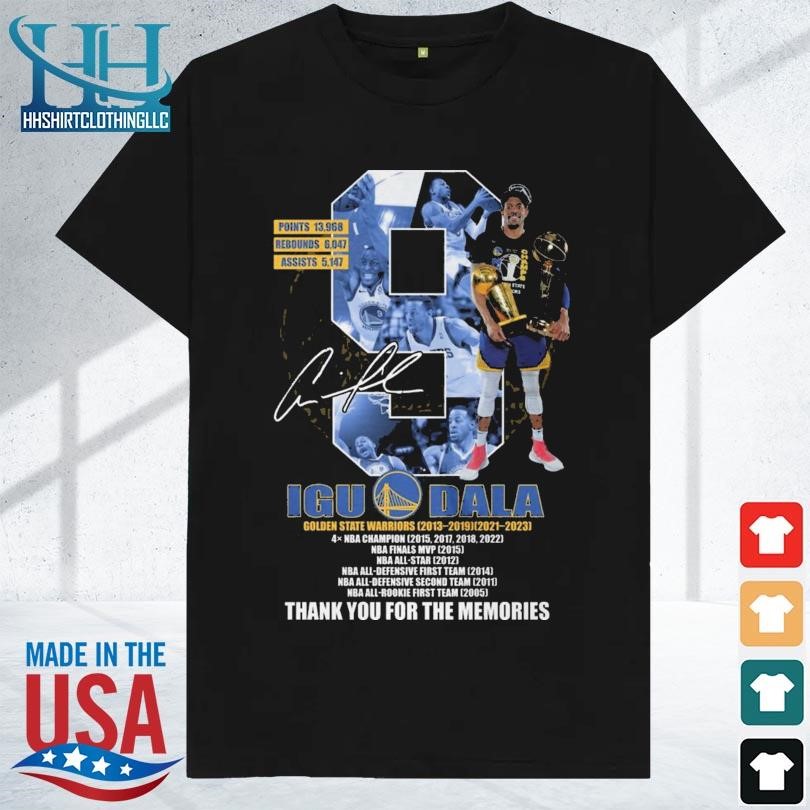 Iguodala Golden State Warriors 2013 – 2019, 2021 – 2023 Thank You