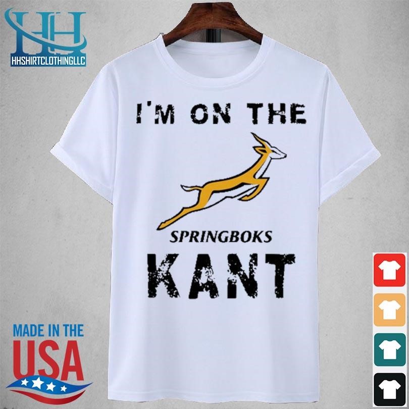 I'm on the springboks kant 2023 shirt
