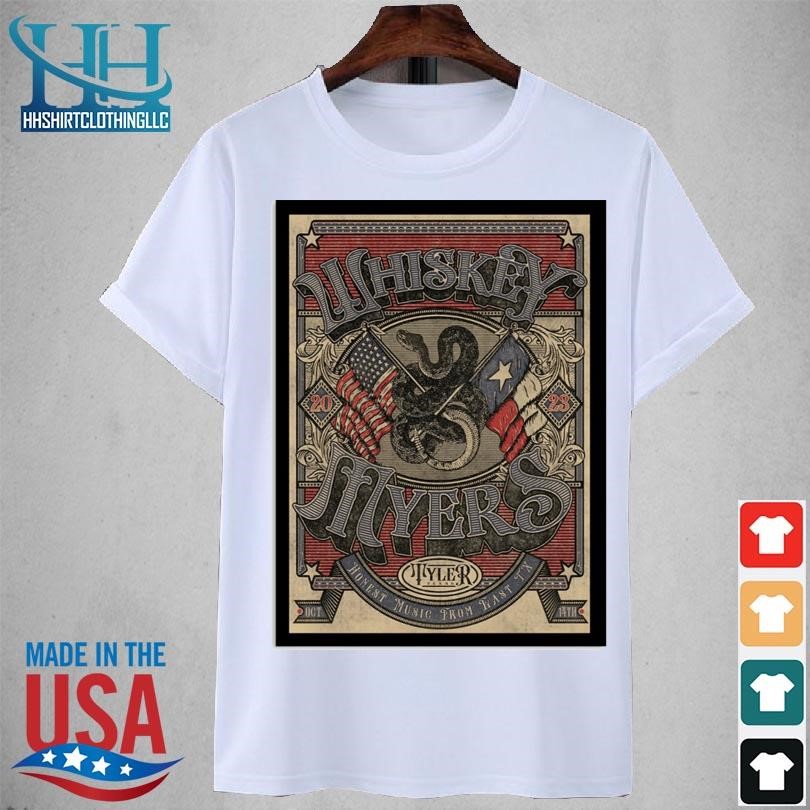 Limited whiskey myers Texas oct 14 2023 shirt