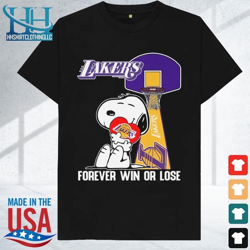 Los angeles lakers forever win or lose 2023 shirt