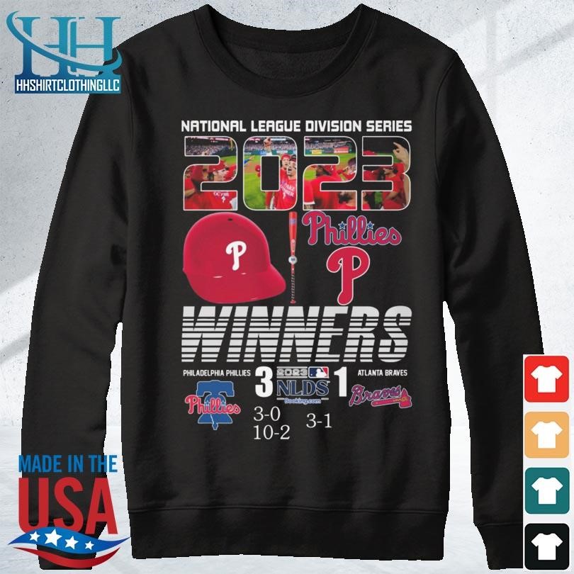 National League Division Series 2023 Philadelphia Phillies Winner 3-1 Shirt,  hoodie, sweater and long sleeve