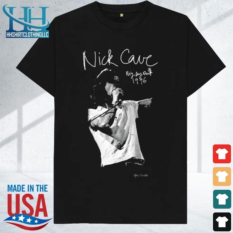 Nick cave big day out 1996 shirt