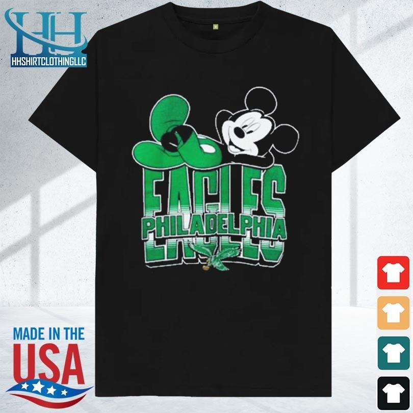 Philadelphia eagles mickey mouse's kick back hot shirt