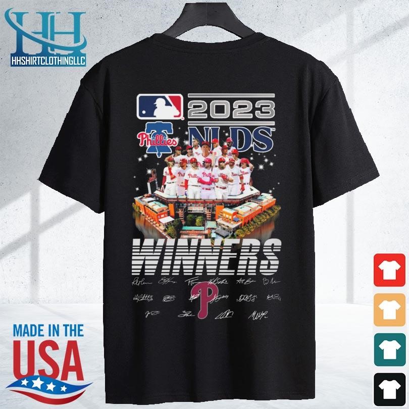 Philadelphia Phillies Team NLDS Champions 2023 Signatures Shirt, hoodie,  sweater, long sleeve and tank top