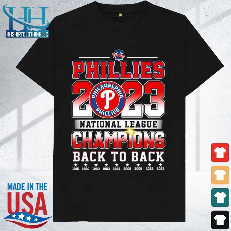 MLB Phillies 2009 NL East Division Champions T-Shirt 