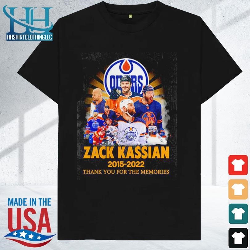 Premium Zack Kassian 2015 – 2022 Thank You For The Memories Shirt