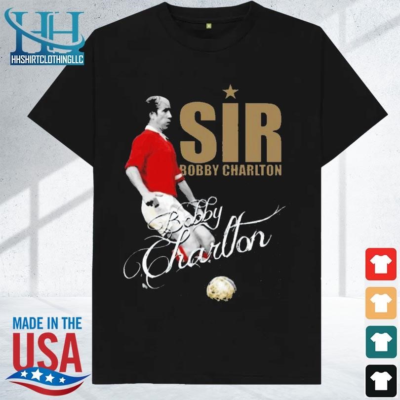 Sir bobby charlton united legends shirt