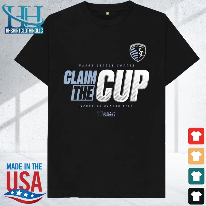 Sporting Kansas City Navy 2023 MLS Cup Playoffs T-Shirt