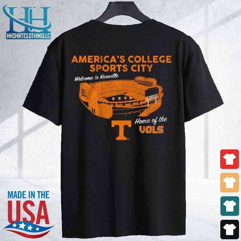 Tennessee america's college sports city 2023 shirt shirt den