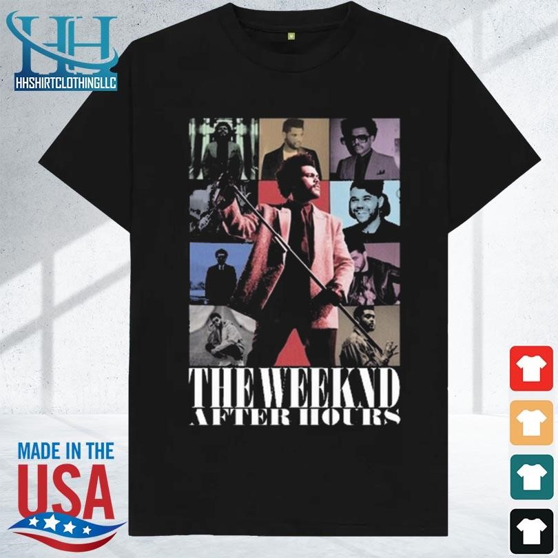 The weeknd after hours eras tour 2023 shirt