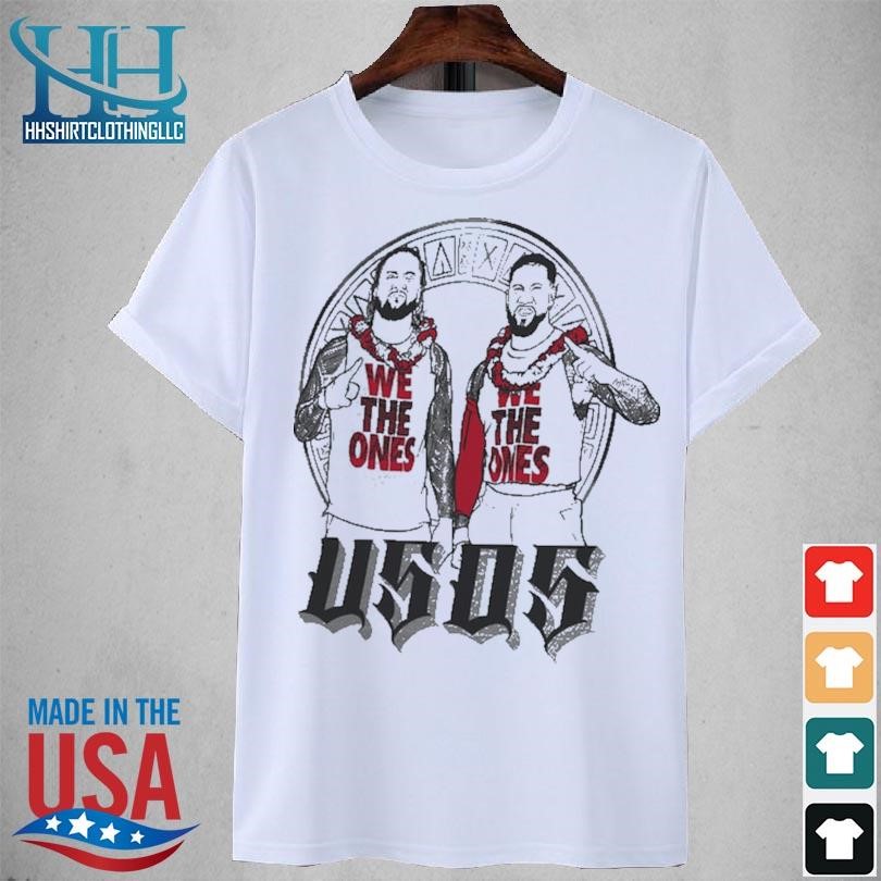 Youth ripple junction gray the usos we the ones illustrated 2023 shirt