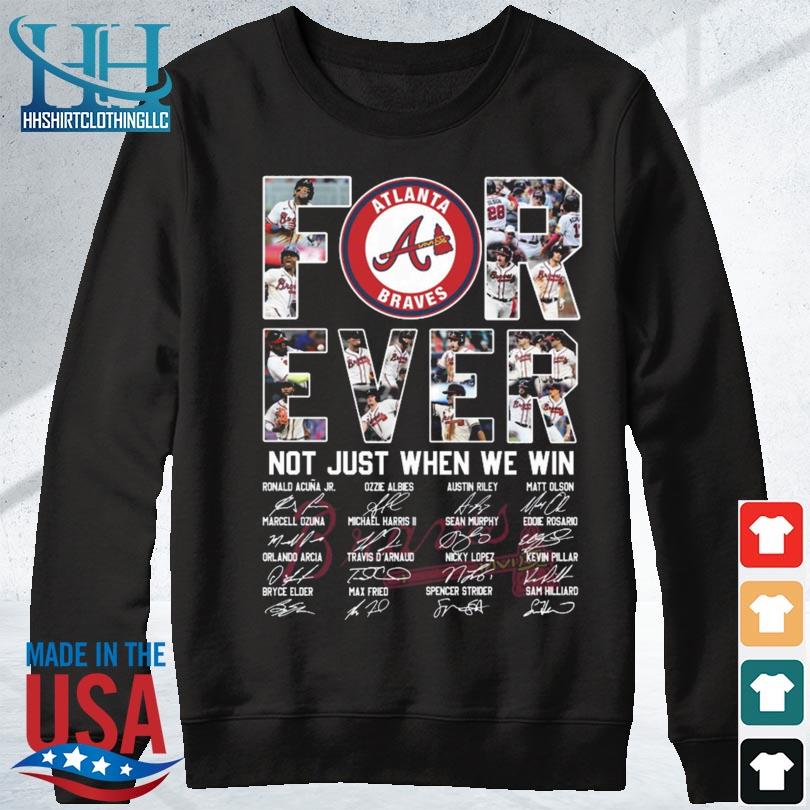 Proud to be a Lifelong fan of Atlanta Braves 2023 signatures shirt, hoodie,  sweater, long sleeve and tank top