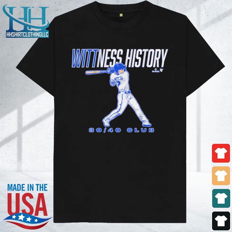 Bobby Witt Jr Wittness History Shirt, hoodie, sweater, long sleeve and tank  top