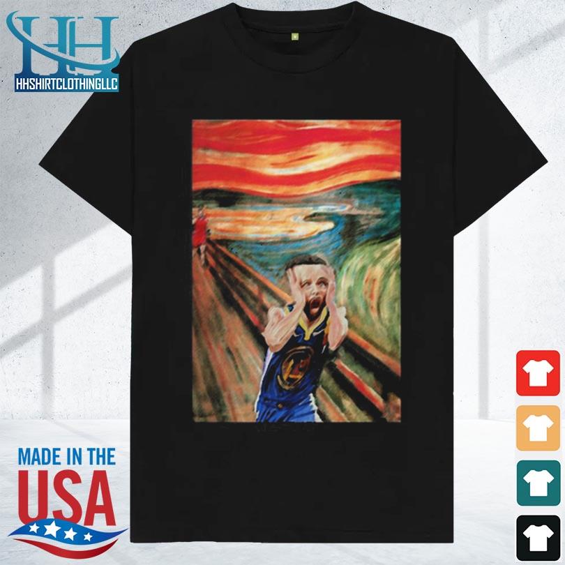 Curry the scream 2023 shirt