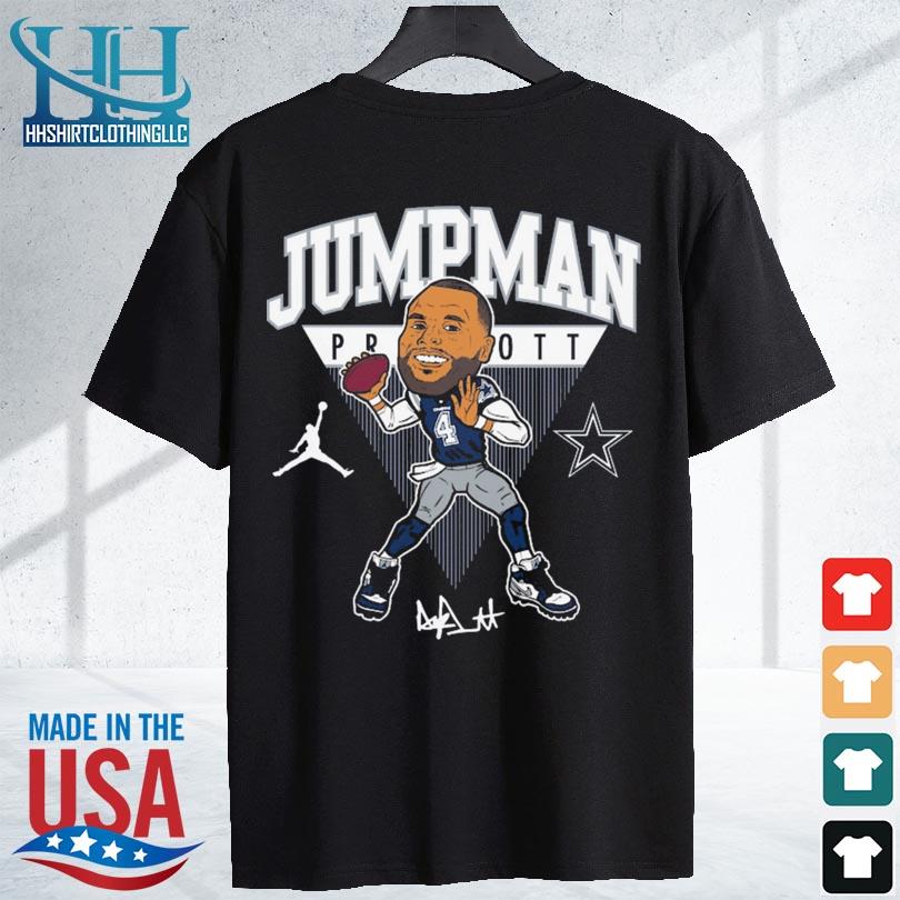 Dak Prescott Dallas Cowboys Jordan Brand Youth Lockup Graphic T