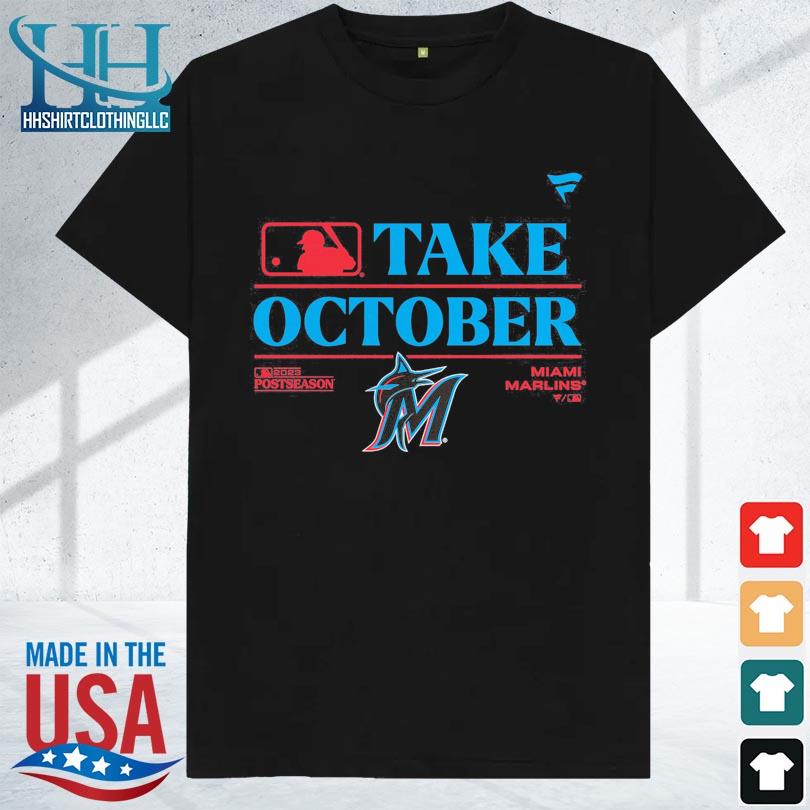 Miami Marlins 2023 Division Series Winner Locker Room Shirt