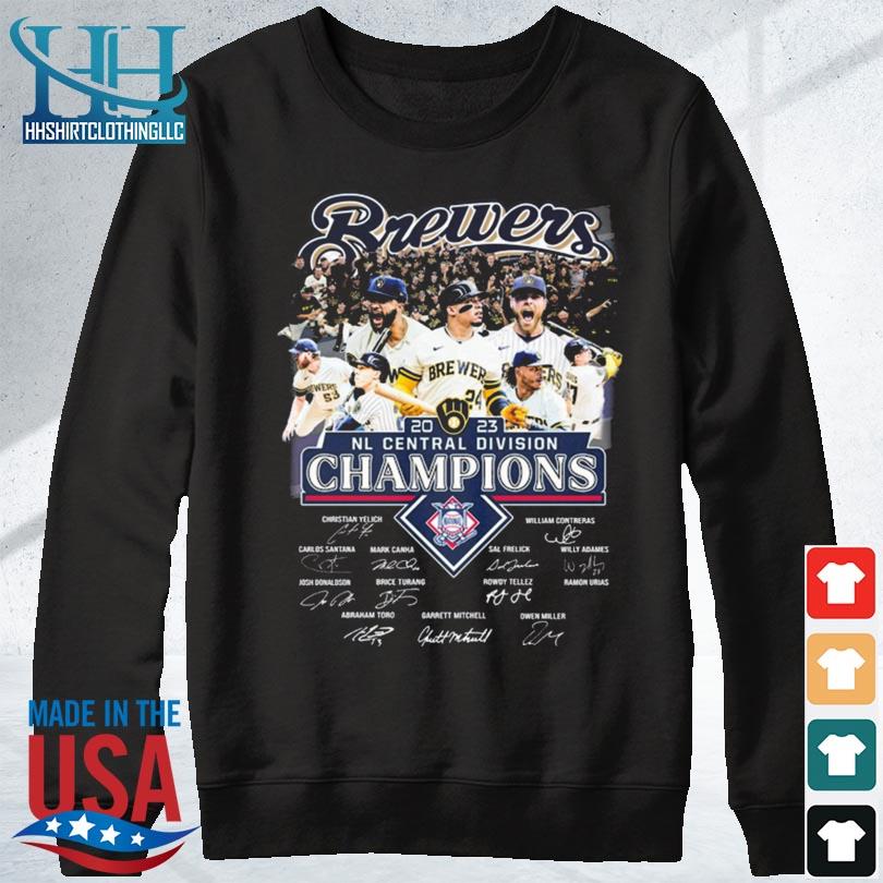 Welcome Milwaukee Brewers 2023 NL Central Champions shirt, hoodie, sweater,  long sleeve and tank top