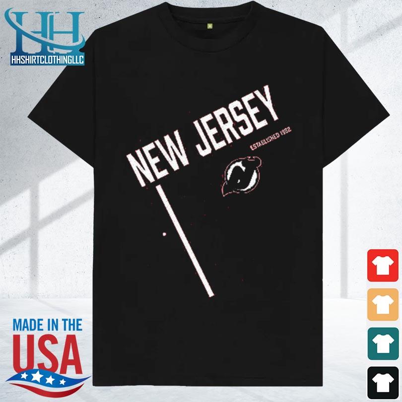 New Jersey Devils Levelwear Logo Richmond T-Shirt - Black