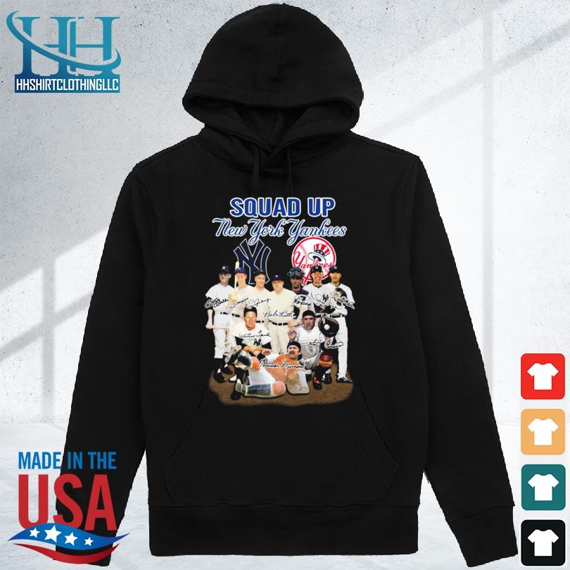 Squad up new york yankees 123th anniversary 1903-2023 signatures Shirt,  hoodie, sweater, long sleeve and tank top