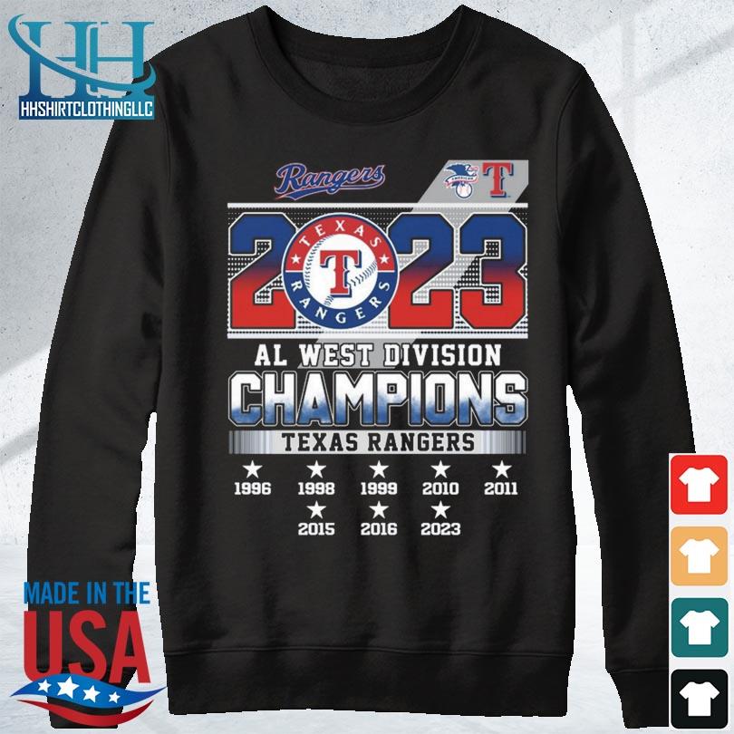 Rangers 2023 American League Champions Texas Rangers 2010 2011 2023 Shirt,  hoodie, sweater and long sleeve