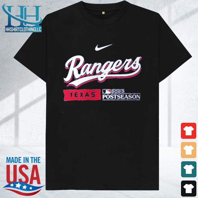 Texas Rangers Nike Postseason Authentic Collection Dugout 2023