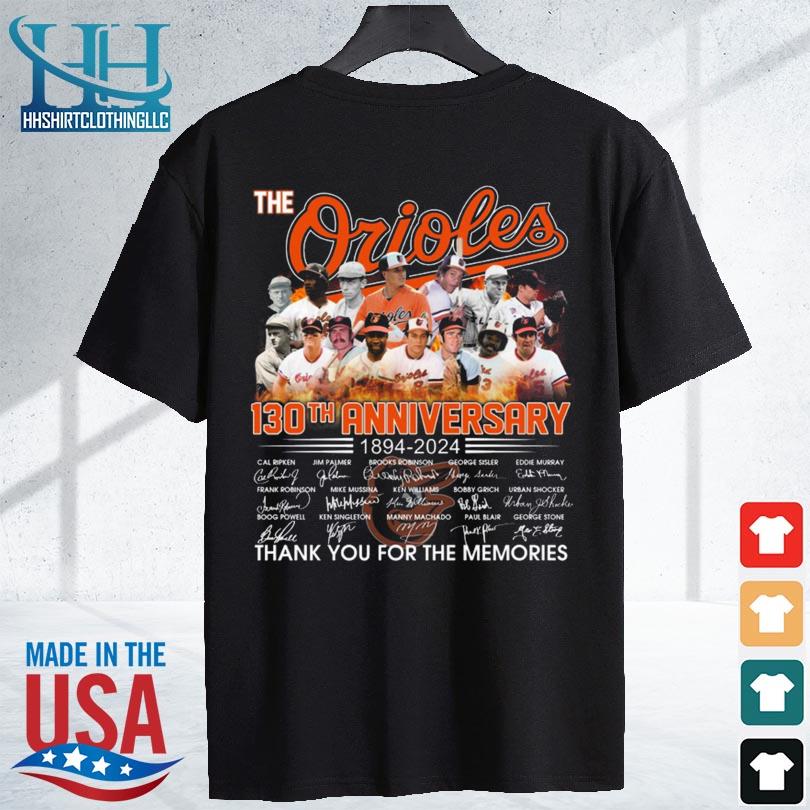 Baltimore Orioles 70th Anniversary 1954 2024 Thank You For The