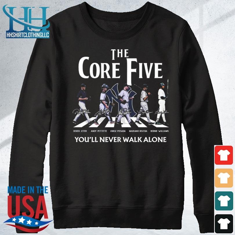 New York Yankees The Core Five Abbey Road Signatures Shirt, hoodie,  sweater, long sleeve and tank top
