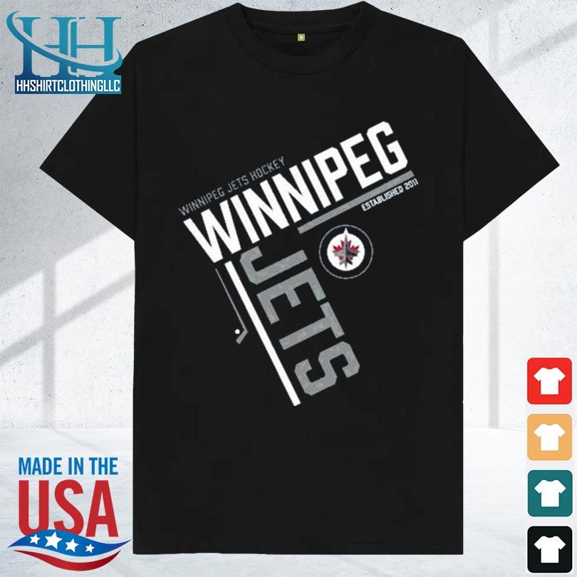 Lids Winnipeg Jets Levelwear Richmond Graffiti T-Shirt - Navy