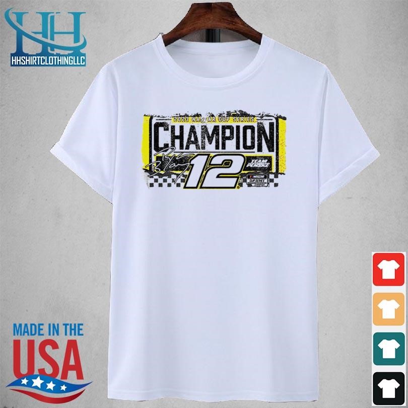2023 Nascar Cup Series Champion Ryan Blaney Team Penske Signature Shirt