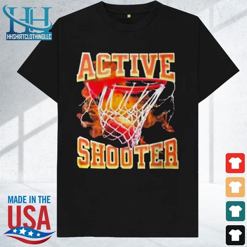 Active shooter basketball 2023 shirt