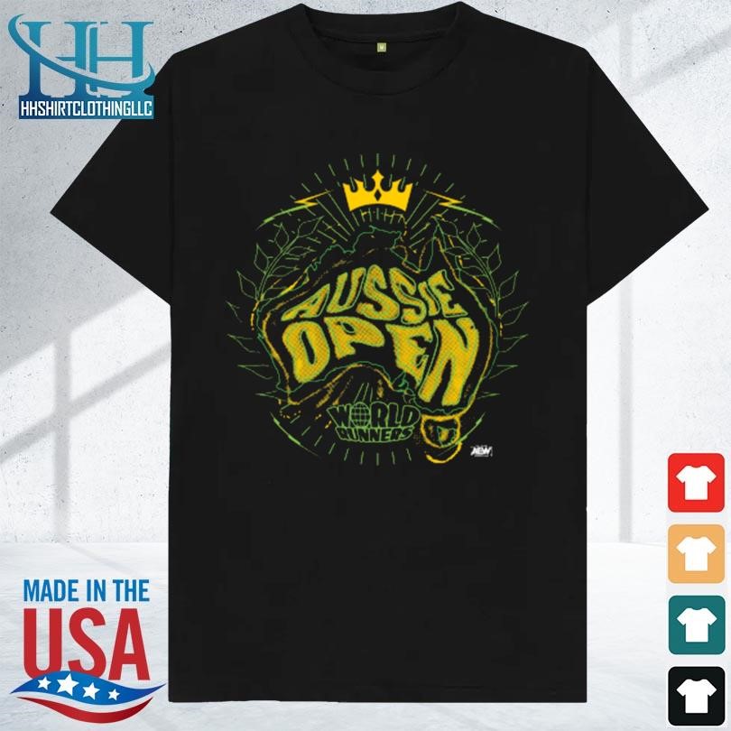 Aussie open world runners 2023 shirt