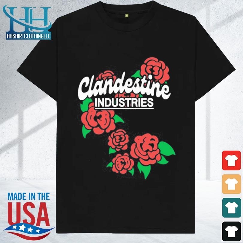 Clandestine industries band of roses 2023 shirt