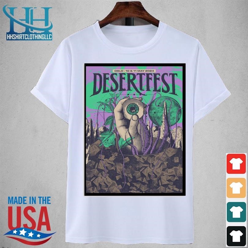 Desertfest oslo may 10 & 11 2024 shirt