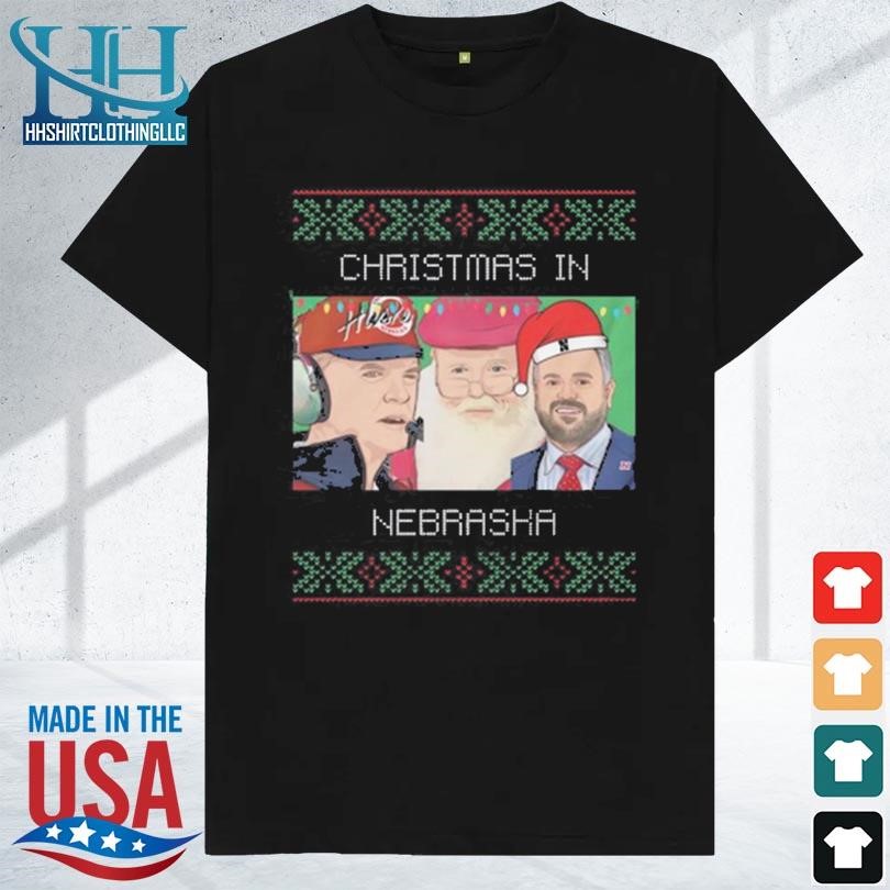 Huskguysstore Christmas in nebraska 2023 shirt