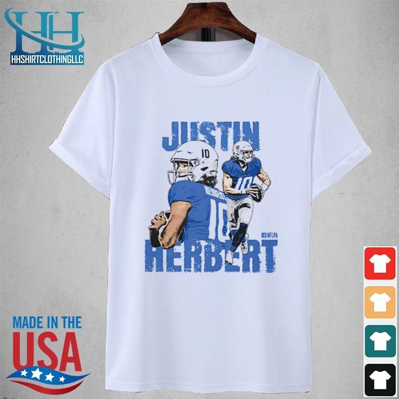 Justin Herbert Los Angeles C Player Name Shirt