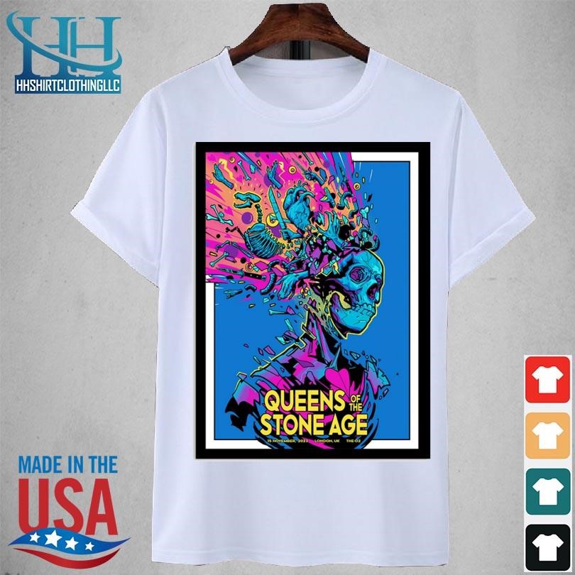 Queens of the stone age o2 arena london uk november 15 2023 shirt