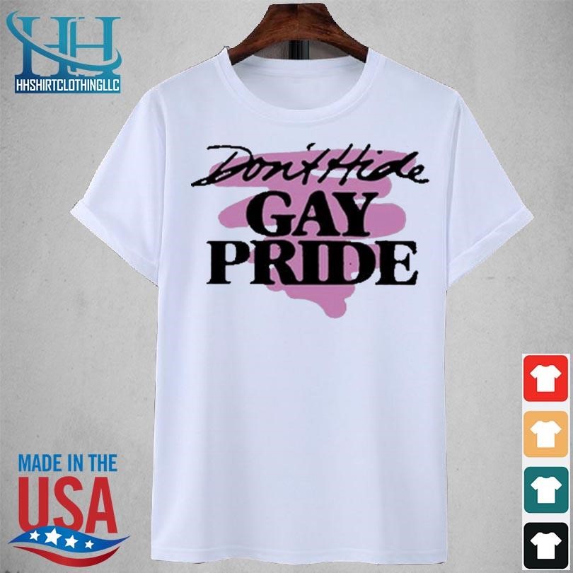 Retro gay pride don't hide gay pride 2023 shirt