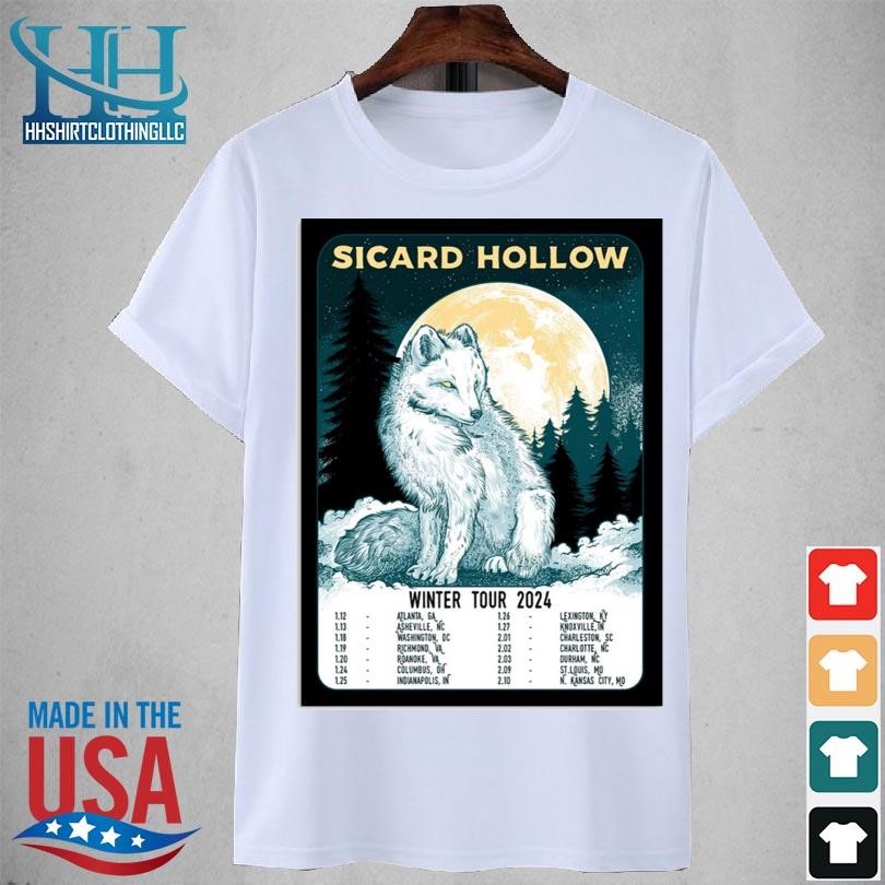 Sicard hollow 2024 winter tour shirt