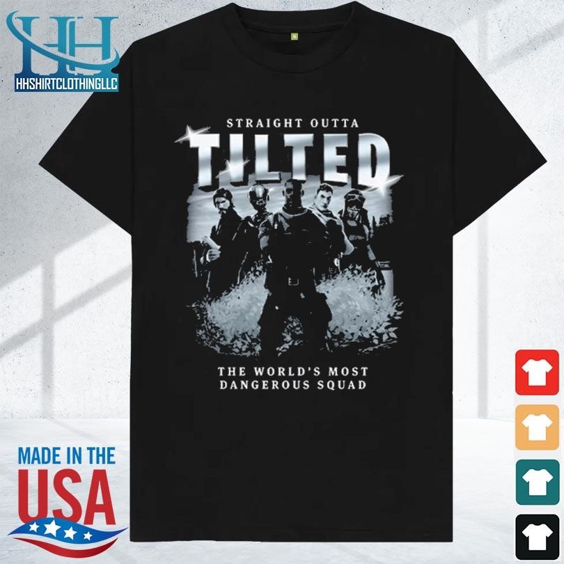 Straight outta tilted fortnite 2023 shirt